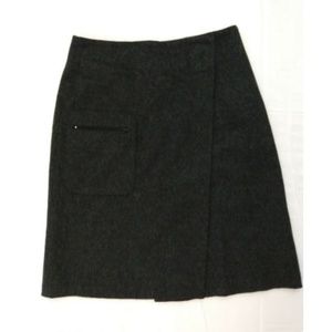 Kukara Wool Blend Wrap Skirt